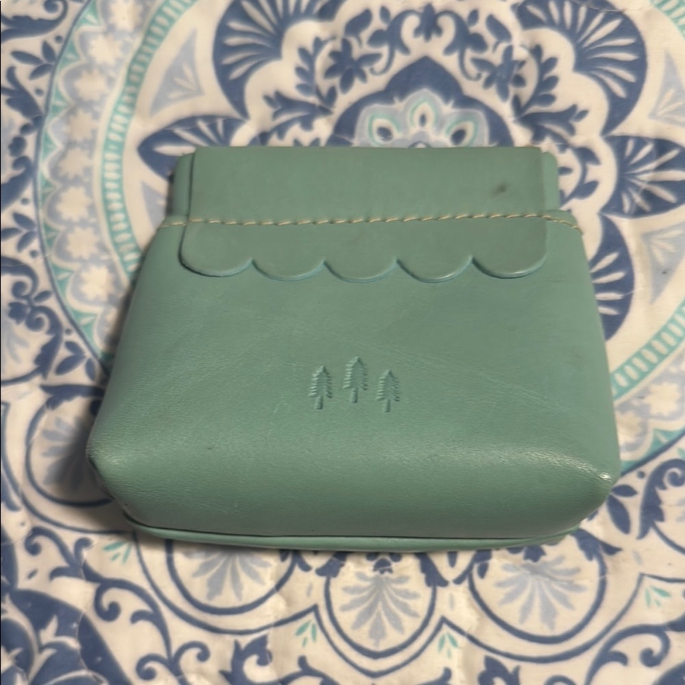 Mint Green penny purse